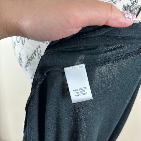 Mossimo Y2K Lace Trim Babydoll Embroidered Top Boho Feminine Dainty Classic 90s - Picture 10 of 11